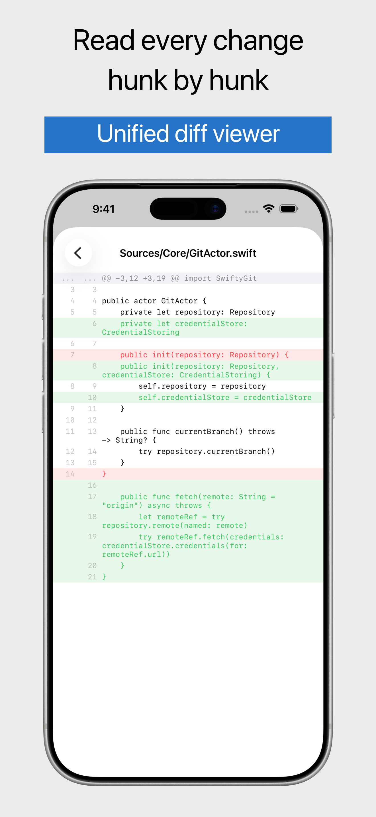 Unified Diff Viewer